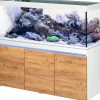 Eheim Incpiria 530 Aquariumkombination mit Förderpumpe und beleuchtbarem Unterschrank weiß
