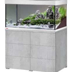 Eheim Proxima 250 Aquariumkombination mit Unterschrank Grau