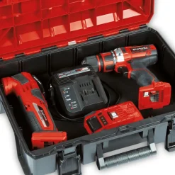 Einhell E-Case S-F Systemkoffer unbefüllt rot 44,4 x 33 x 13,1 cm