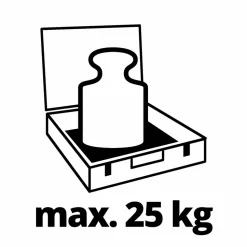 Einhell E-Case S-F Systemkoffer unbefüllt rot 44,4 x 33 x 13,1 cm