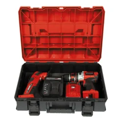 Einhell E-Case S-F Systemkoffer unbefüllt rot 44,4 x 33 x 13,1 cm