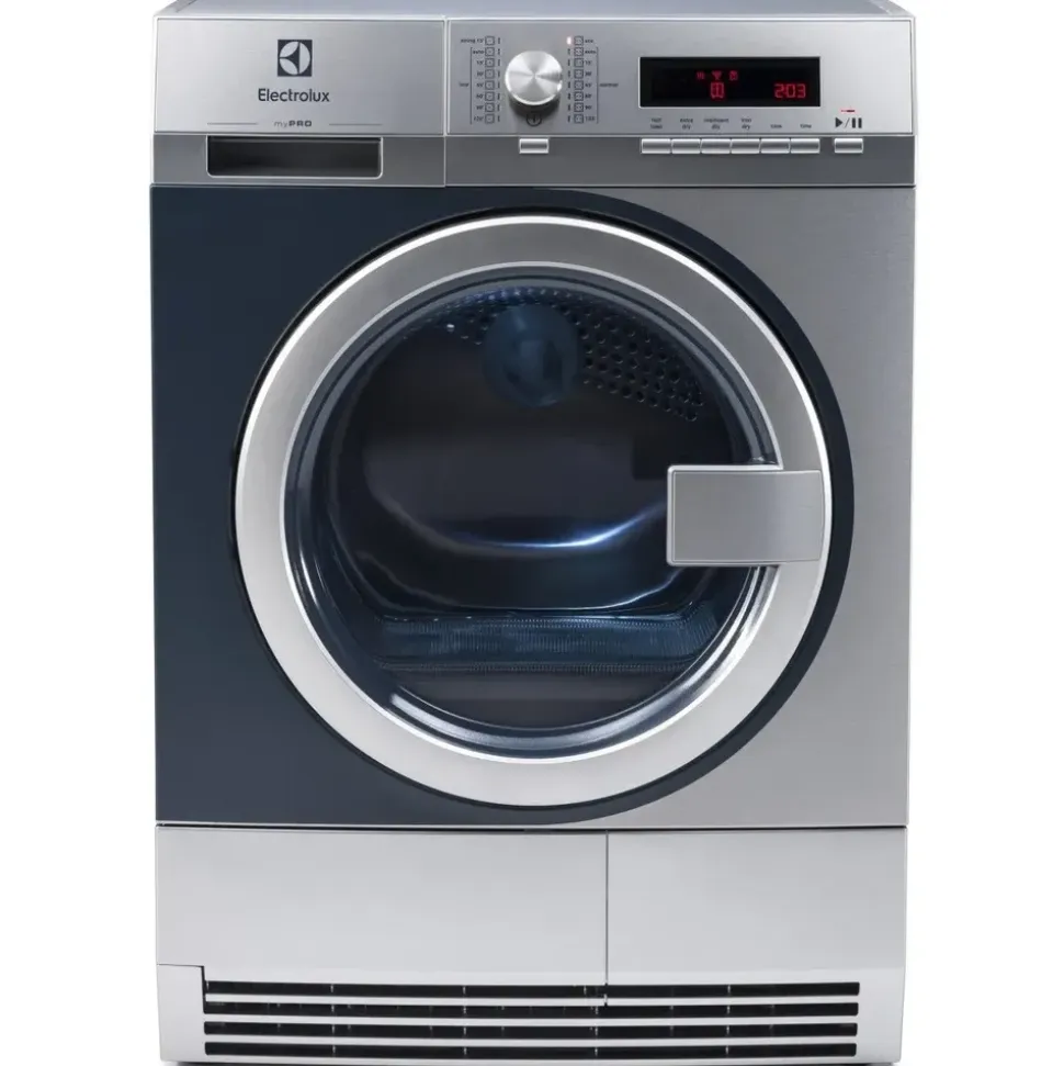 Electrolux PROFESSIONAL myPROzip Smart-professioneller Kondenstrockner (8 kg, Silbergrau)