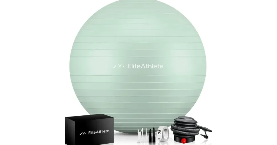 EliteAthlete Gymnastikball Mint 65 cm