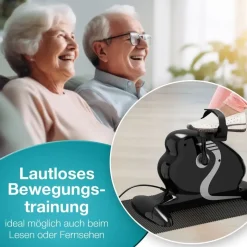 eloneo Arm- und Beintrainer mit Motor schwarz