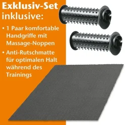 eloneo Arm- und Beintrainer mit Motor schwarz