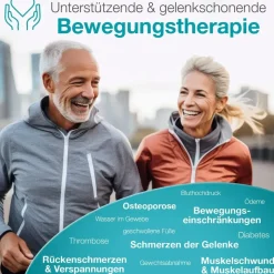 eloneo Arm- und Beintrainer mit Motor schwarz