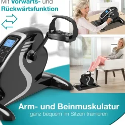 eloneo Arm- und Beintrainer mit Motor schwarz