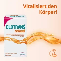 Elotrans reload Elektrolyt-Pulver mit Vitaminen