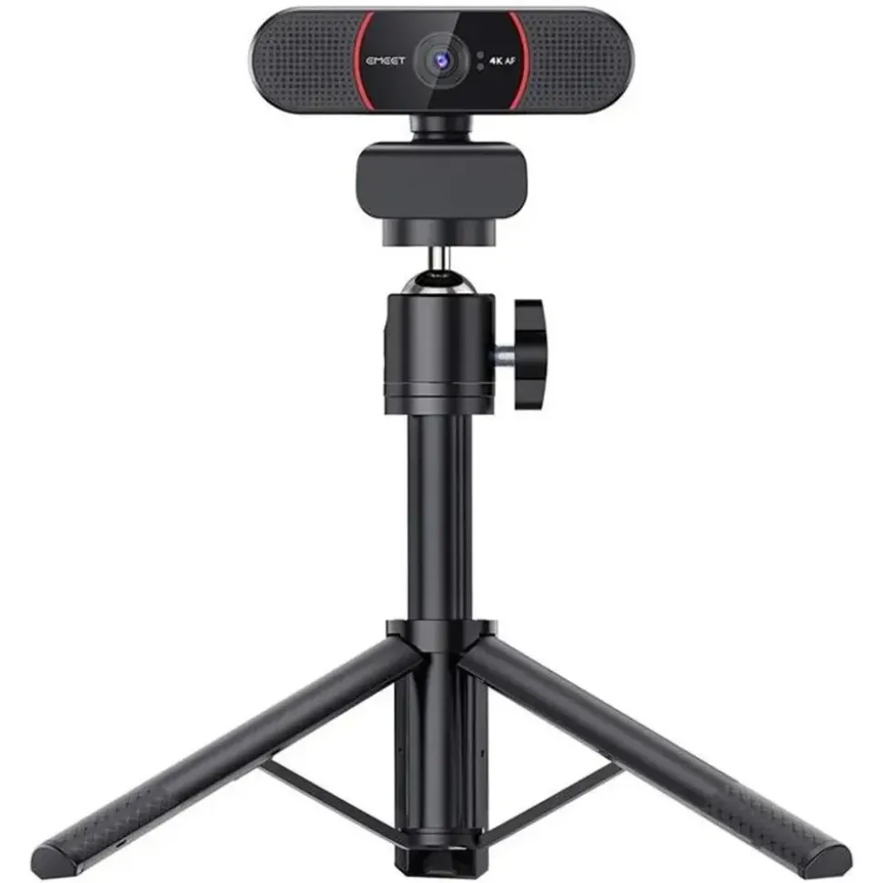 eMeet C960 4K Schwarz/Rot