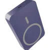 EMOS Powerbank WI 1046, 10000 mAh MagSafe mit Passthrough und Wireless-Charging, USB-C-Ausgang inkl. Kabel - für iPhone, Smartphone, - blau, B0551BL - Blau