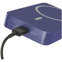 EMOS Powerbank WI 1046, 10000 mAh MagSafe mit Passthrough und Wireless-Charging, USB-C-Ausgang inkl. Kabel - für iPhone, Smartphone, - blau, B0551BL - Blau