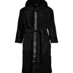 Emporio Armani Bademantel Schwarz M