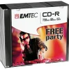 Emtec CD-R 700 10pcs 52x Slim NEW PACKAGING