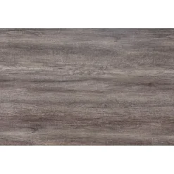 [en.casa] Esstisch Eiche antik mit 6 Stühlen dunkelgrau Kunstleder gepolstert 140x90 Essgruppe Esszimmer