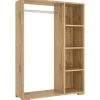 [en.casa] Kleiderschrank, Nesbyen 90 x 126 cm,