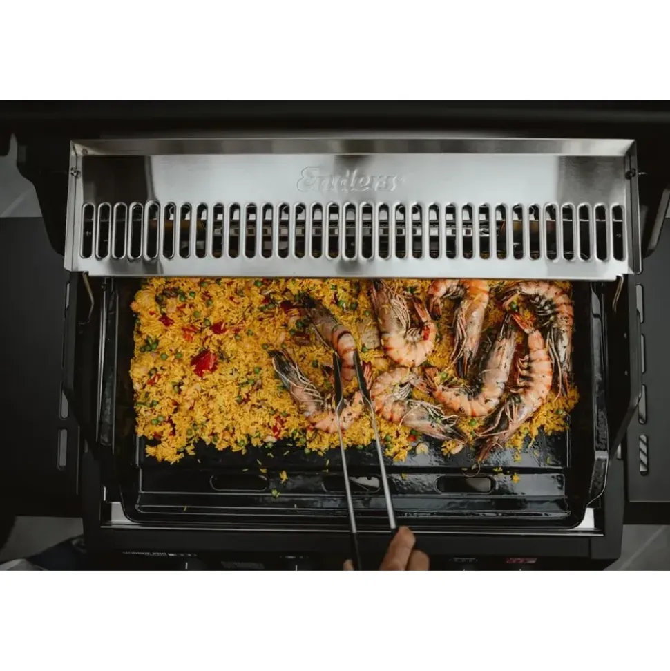 Enders Plancha XL 67 x 44 cm Gusseisen schwarz