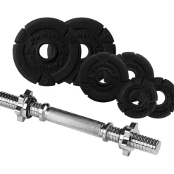Energetics Kurzhantel Kurzhantel-Set 10 kg schwarz