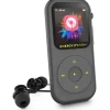 Energy Sistem Handy MP4-Player mit FM Radio microSD bis 128GB IPS Display Touch tragbarer Musikplayer Video Player kompakt grau