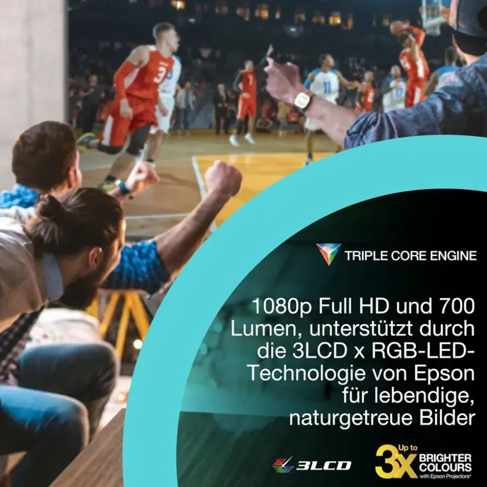 Epson EF-61W 3LCD Weiß