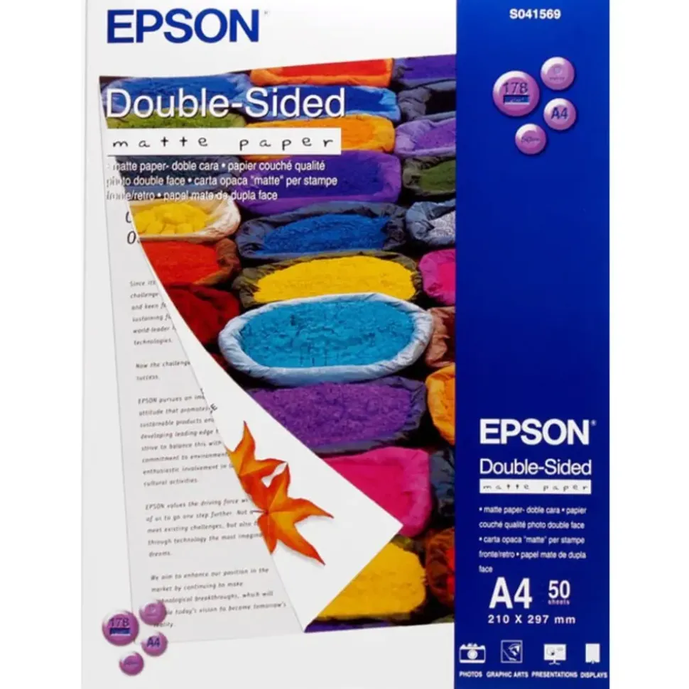 Epson Fotopapier A4 178 g/m2 50 Blatt