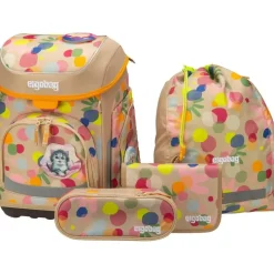 ergobag cubo 5-tlg. 2025 Flower PowBär Katze
