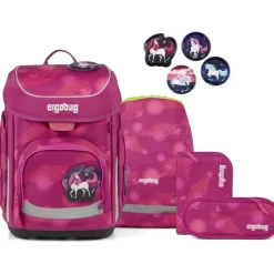 ergobag Cubo 5-tlg. MondzauBär lila