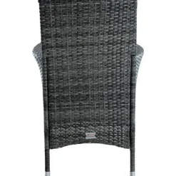 Estexo Polyrattan Set 8-tlg. Anthrazit