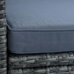 Estexo Rattan Lounge-Set grau 512469