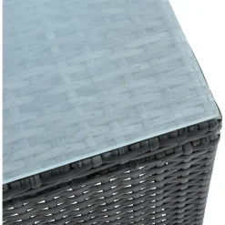 Estexo Rattan Lounge-Set grau 512469