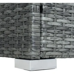 Estexo Rattan Lounge-Set grau 512469
