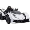 ES-Toys Lamborghini V12 Vision Gran Turismo Elektroauto weiß (12V7AH)