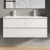 Evineo ineo2 120 x 53 x 45,6 cm weiß hochglanz