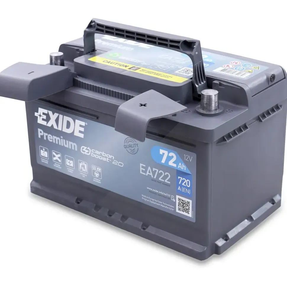 Exide EA722 72Ah 12V