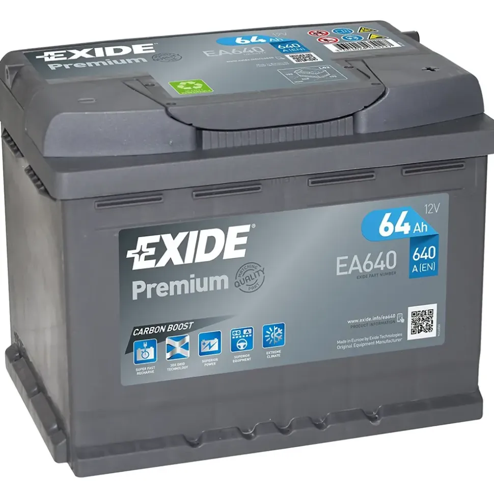 Exide EA640 64Ah 12V