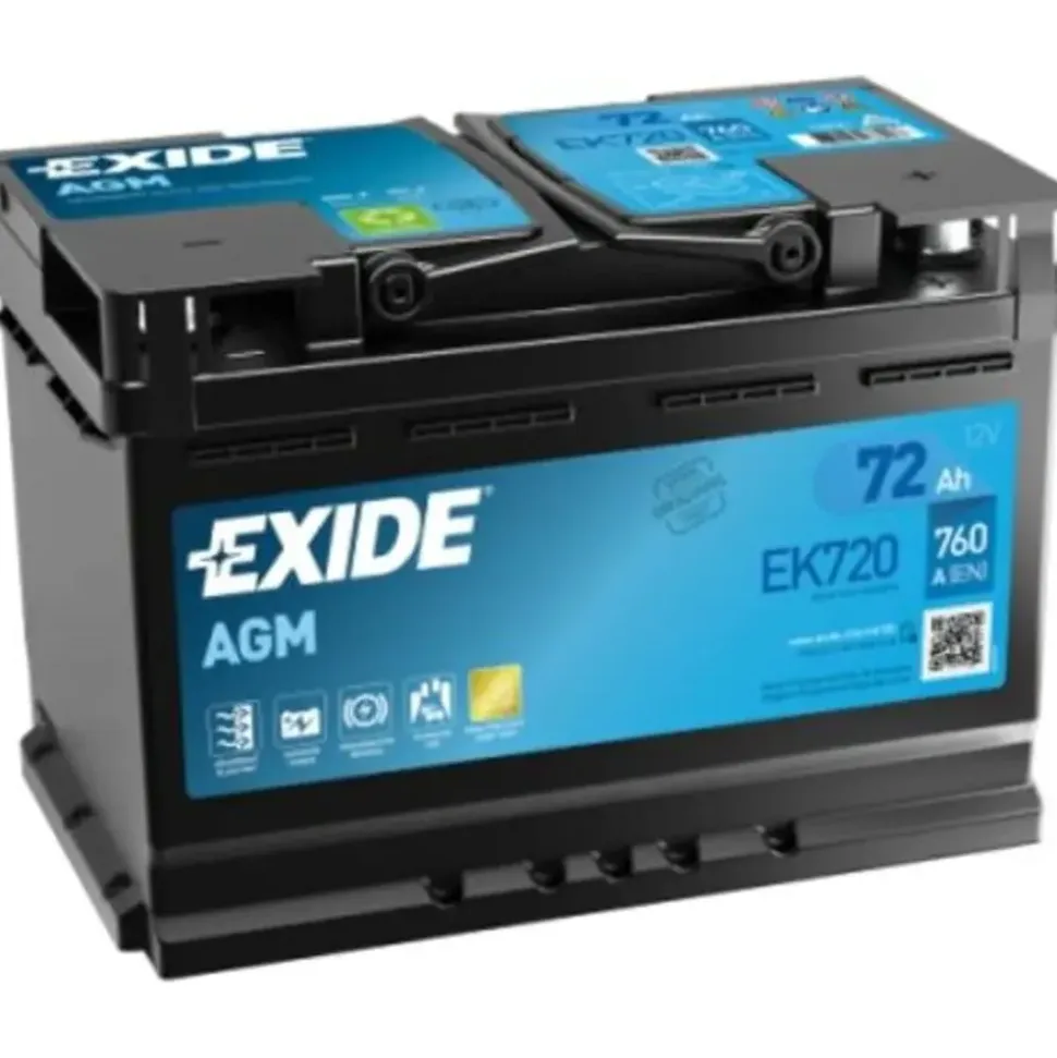 Exide EK720 AGM 72Ah 12V