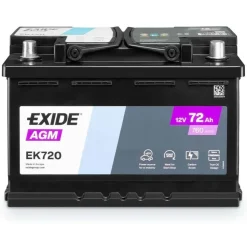 Exide EK720 AGM 72Ah 12V