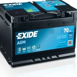 Exide EK700 AGM 70Ah 12V