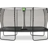 EXIT TOYS Allure Classic Trampolin 244 x 427 cm inkl. Sicherheitsnetz Schwarz