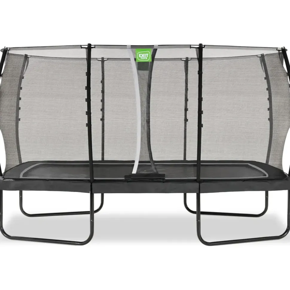 EXIT TOYS Allure Classic Trampolin 244 x 427 cm inkl. Sicherheitsnetz Schwarz