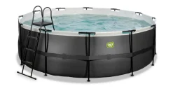 EXIT TOYS Black Leather Pool rund