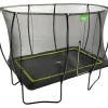 EXIT TOYS Silhouette rechteckig 214 x 305 cm inkl. Sicherheitsnetz schwarz