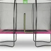 EXIT TOYS Silhouette rechteckig 244 x 366 cm inkl. Sicherheitsnetz rosa