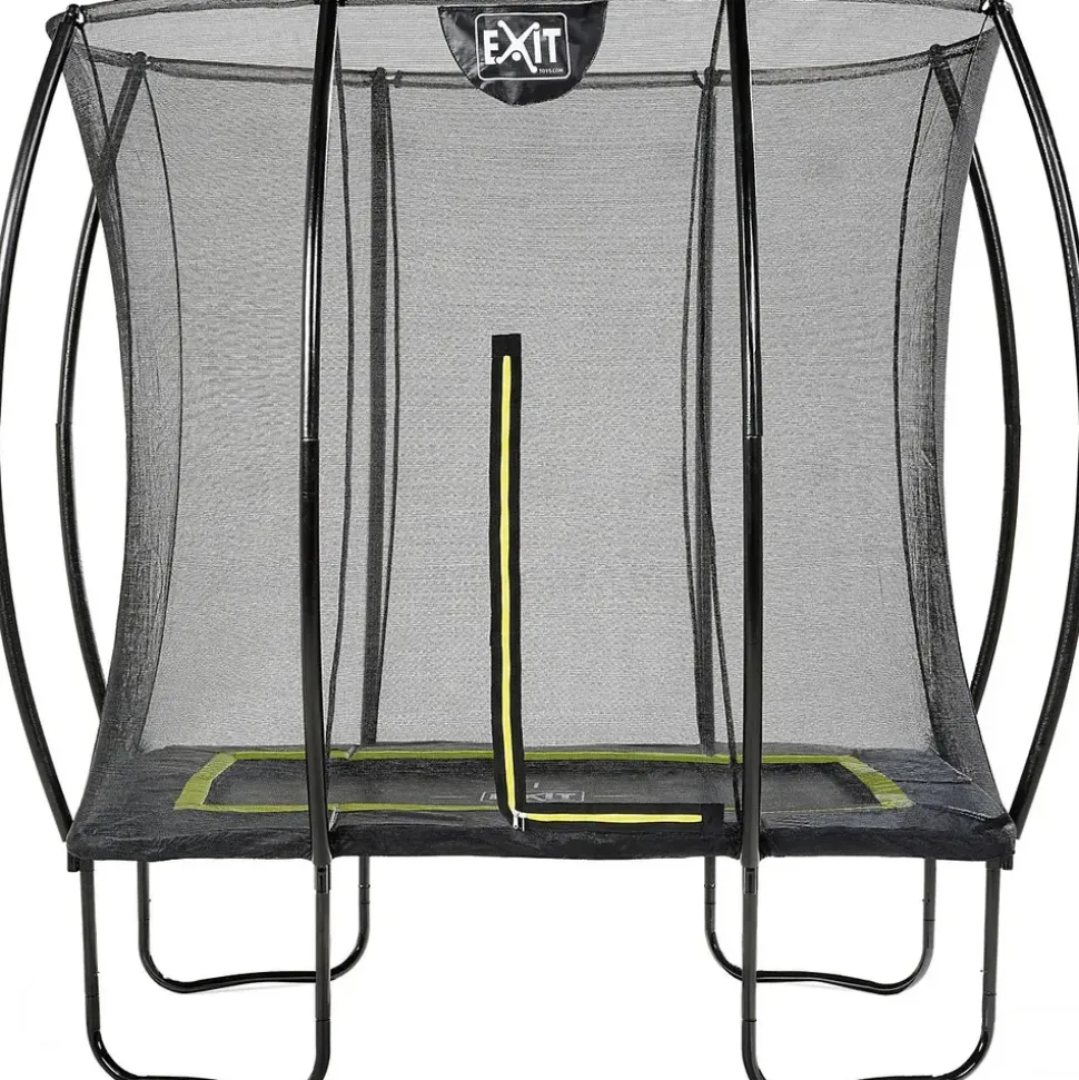 EXIT TOYS Silhouette rechteckig 153 x 214 cm inkl. Sicherheitsnetz schwarz