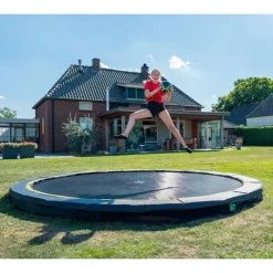 EXIT TOYS Silhouette sports Bodentrampolin 366 cm schwarz