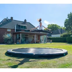 EXIT TOYS Silhouette sports Bodentrampolin 366 cm schwarz
