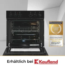 Exquisit EHE246-020-Set schwarz