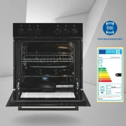 Exquisit EHE246-020-Set schwarz