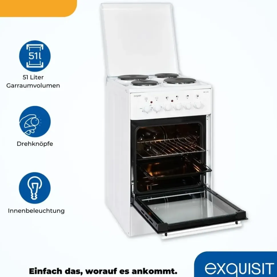 Exquisit EH 11.3-4 Weiß