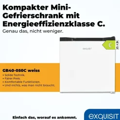 Exquisit GB40-050C Weiß