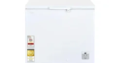 Exquisit Gefriertruhe GT220-HE-010A weiß | 217 l Nutzinhalt | Energieklasse A | Schnellgefrieren | LED-Anzeige | abschließbare Tür